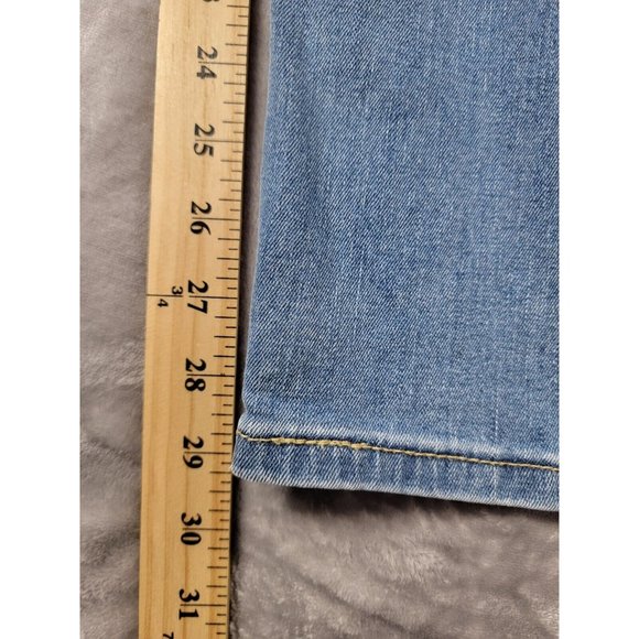 Levi’s 505 Denim Jeans Mens Size 36x29 light Medium Blue Wash - Picture 2 of 8